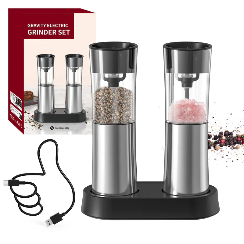 Electric Grinder Salt & Pepper - NOVAEDGE