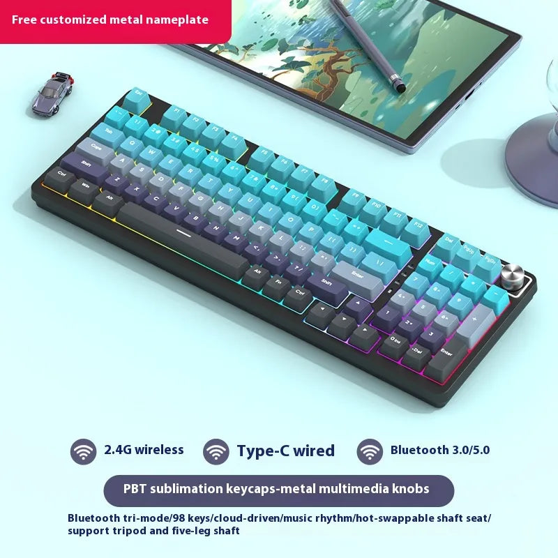 FlexiKeys 98 Wireless Mechanical Keyboard - NOVAEDGE