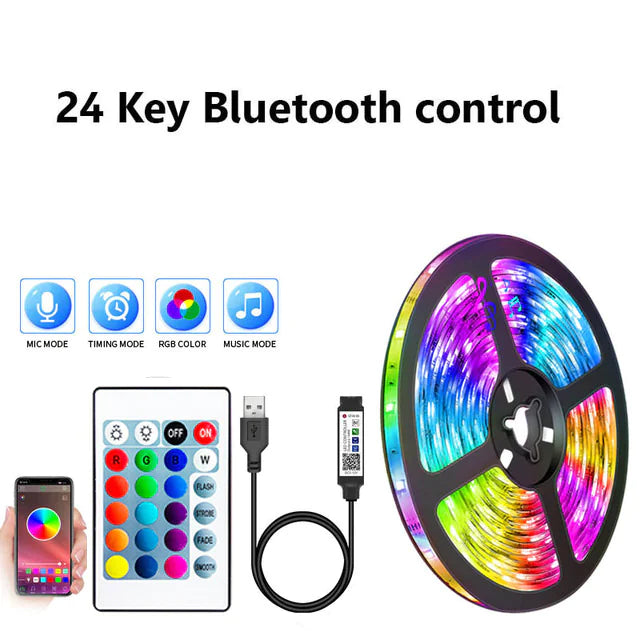 5050 RGB Strip LED Light All Variants - NOVAEDGE