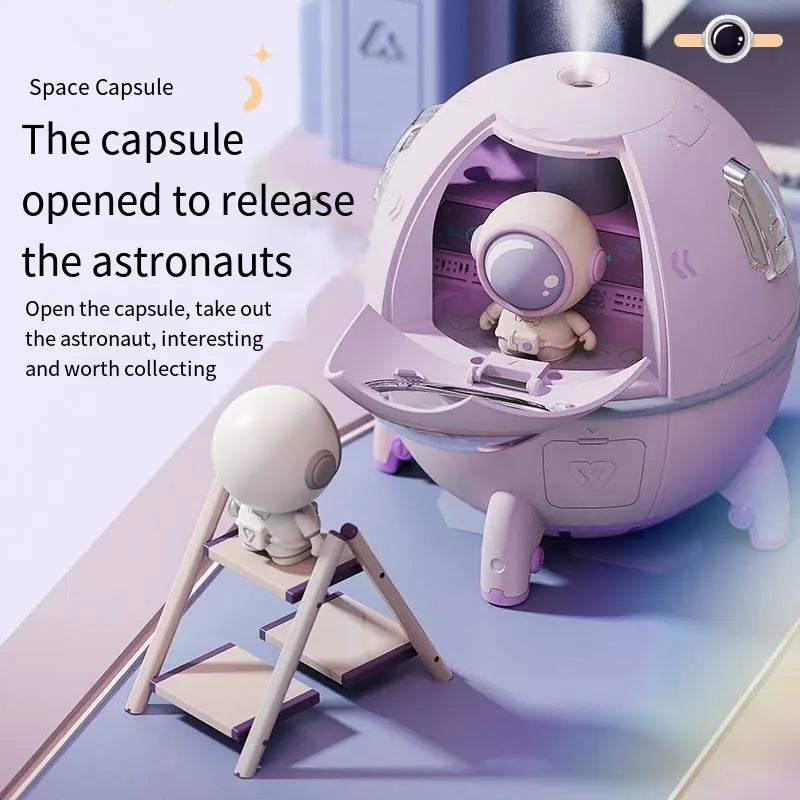 Astronaut Humidifier with Night Light and Air Purifier - NOVAEDGE