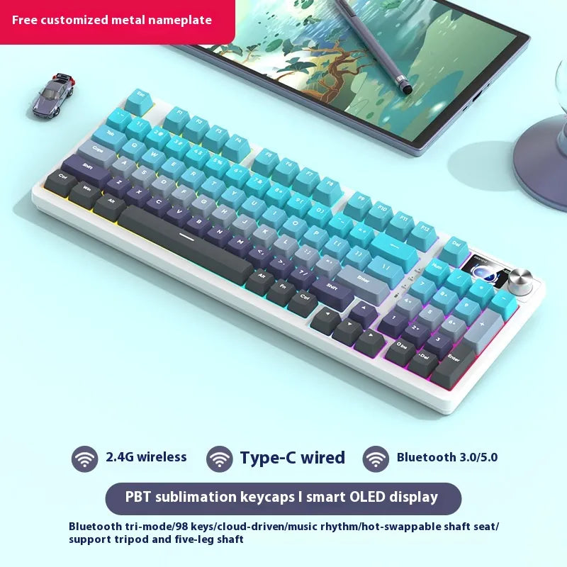 FlexiKeys 98 Wireless Mechanical Keyboard - NOVAEDGE